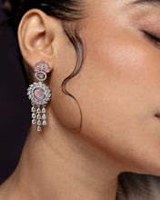 Load image into Gallery viewer, Pink zarcoon Earings