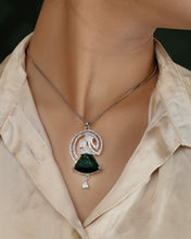 Load image into Gallery viewer, Emerald Whisper Pendant set