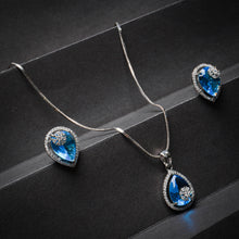 Load image into Gallery viewer, Radiant Halo Pendant set